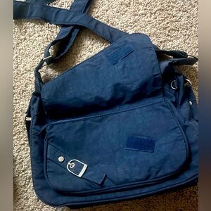 Vintage Hernan collection crossbody bag, navy